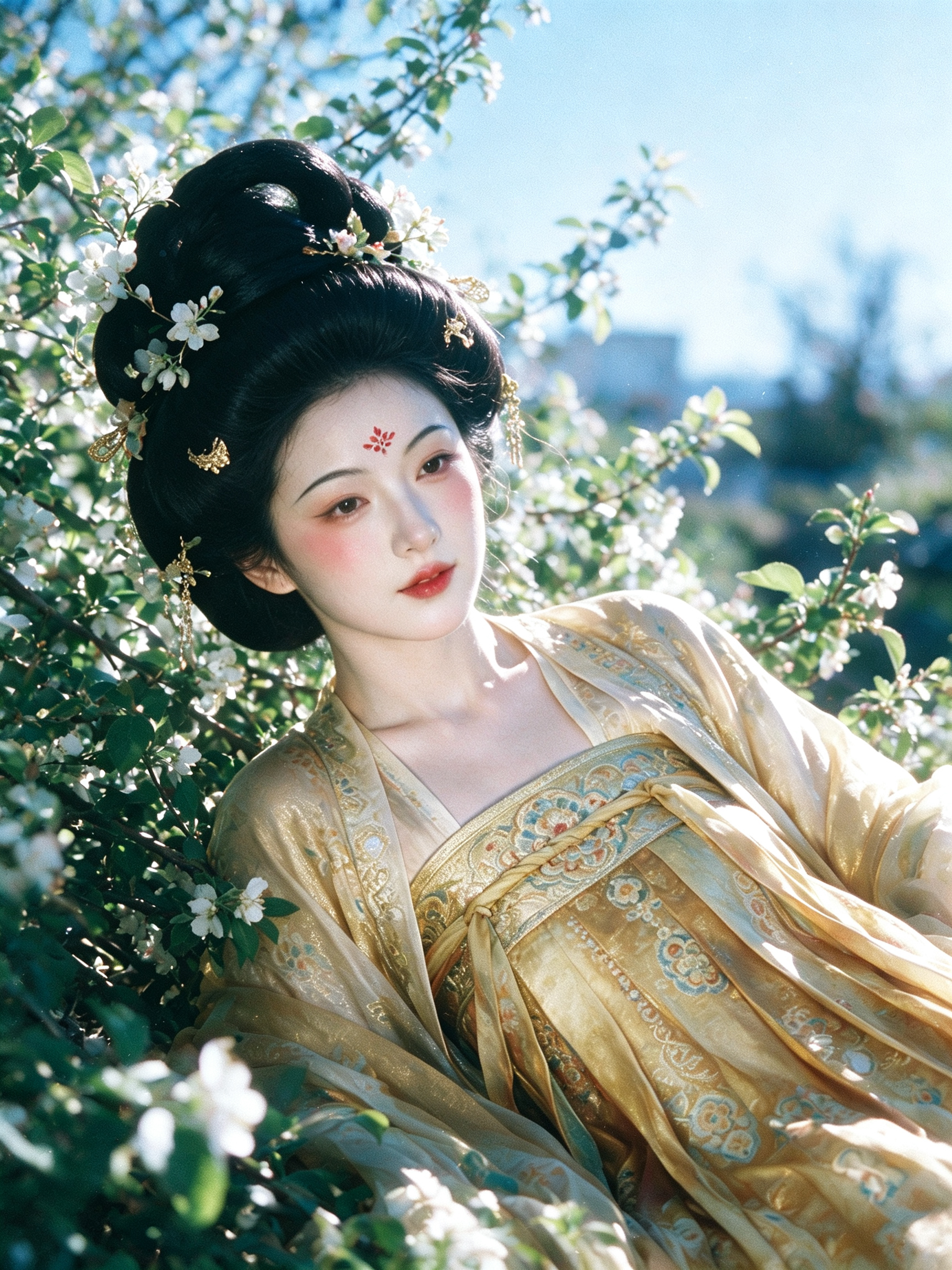 敦煌风人像